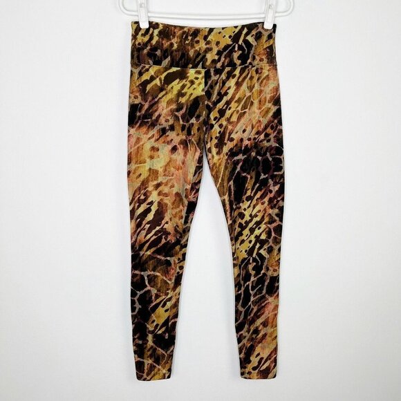 Soft Surroundings Animal Print Leggings Size Small - Picture 2 of 12